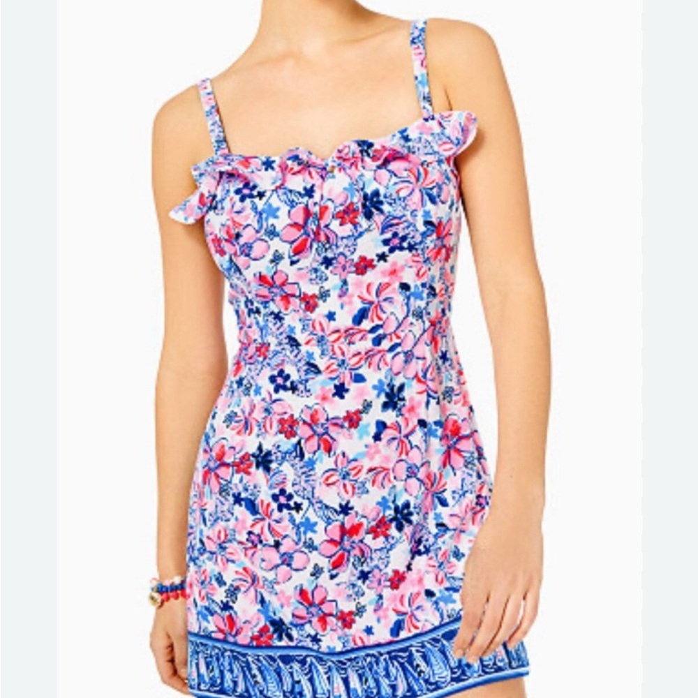 Lilly Pulitzer spaghetti strap Romper